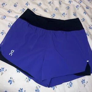 Purple on cloud shorts